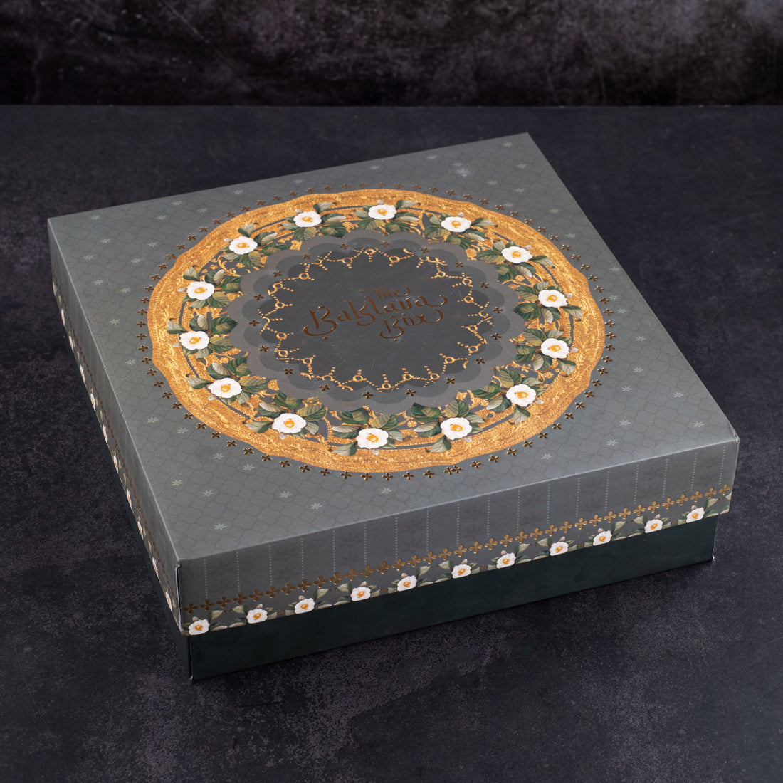 Noor Assorted Sweets with Kundan Rakhi