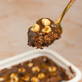 Hazelnut Chocolate Kunafa Fudge