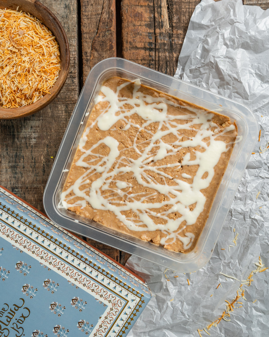 Coffee Kunafa Fudge