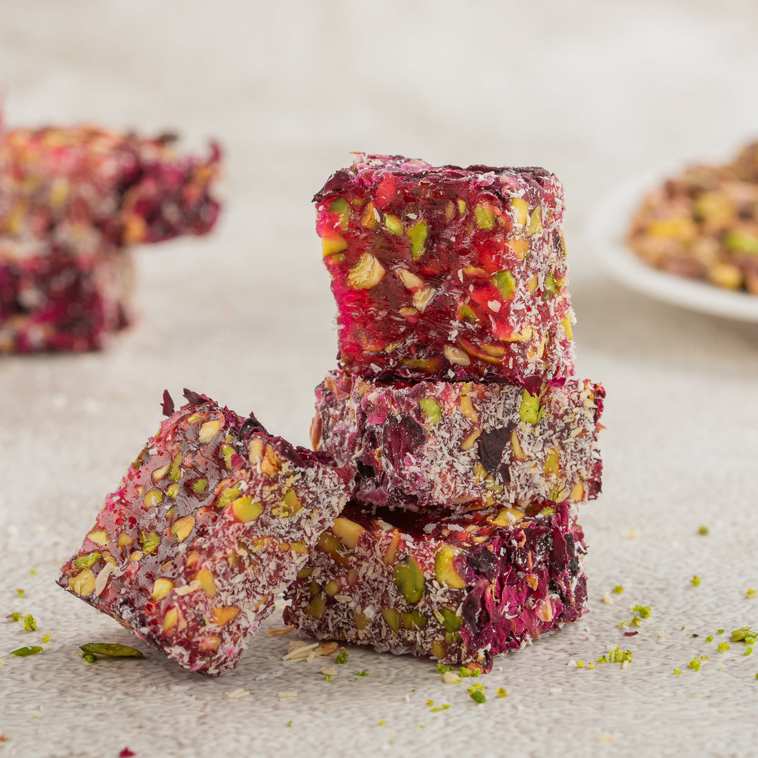 RosePetal Pistachio Delight
