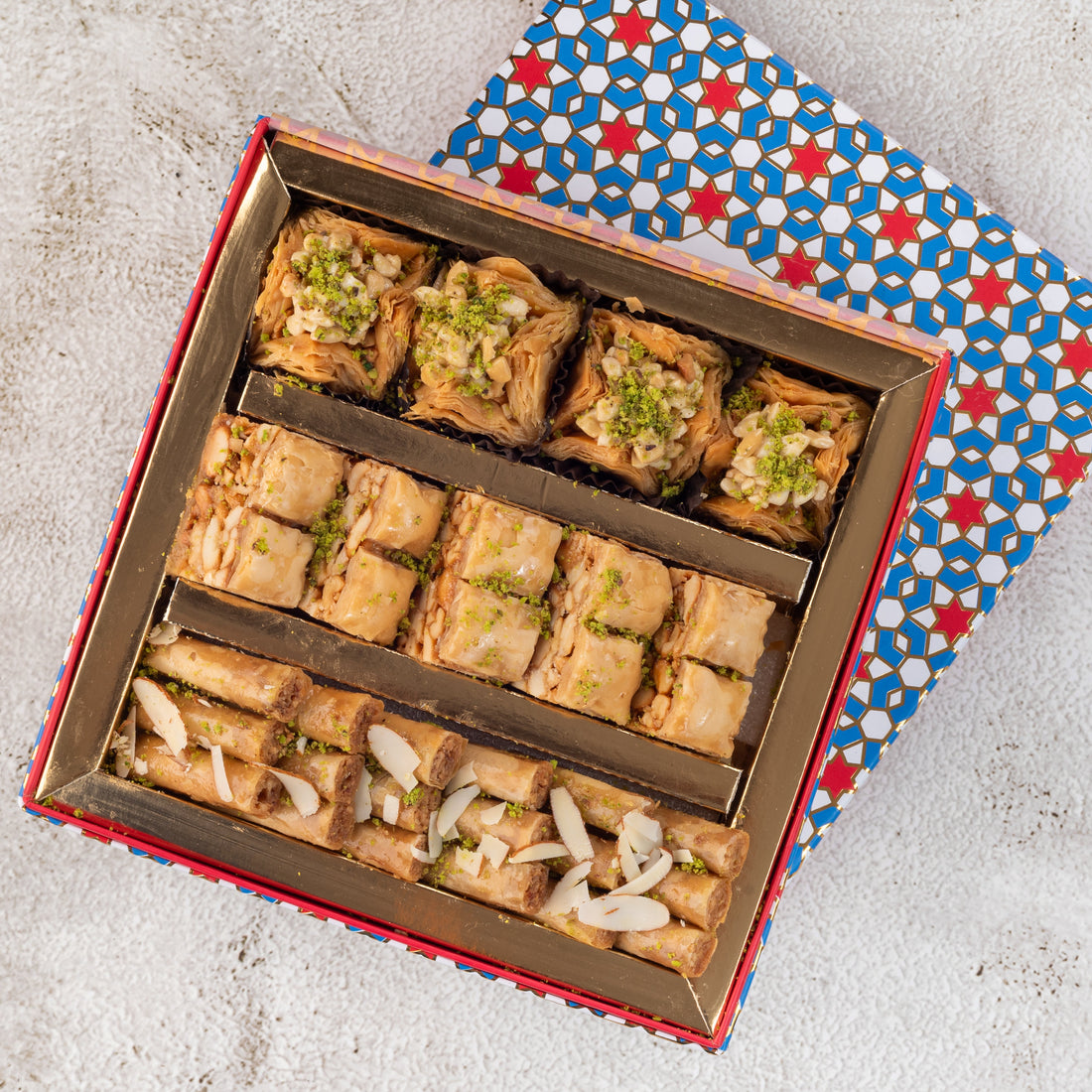 Assorted Baklava Box (250gm) - THE BAKLAVA BOX