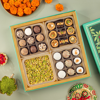 Royal Emerald Assorted Chocolates Hamper Sweets Box