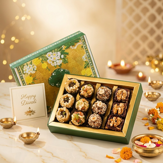 Kusum Assorted Indian Artistic Sweets Box 350g