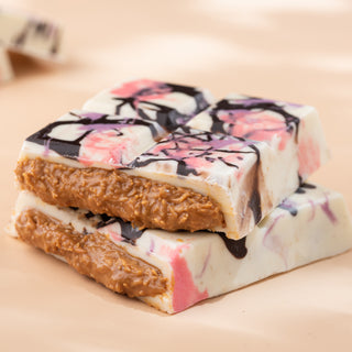 Lotus Biscoff White Chocolate Bar with Rakhi Essentials
