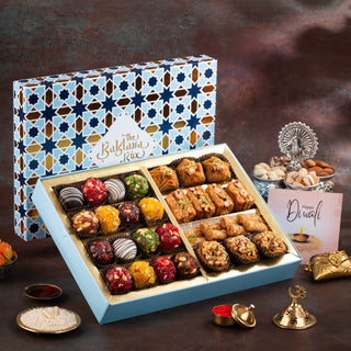 Heritage Gift Box with Indian Fusion and Baklavas Diwali combo