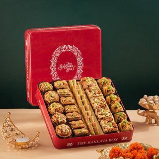Ruby Tin Assorted Baklava Sweets Box 750g