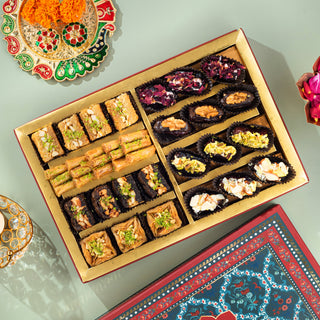 Rajwada Assorted Baklava & Stuffed Dates Box