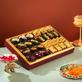 Rajwada Assorted Baklava & Stuffed Dates Box
