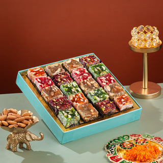 Blue Imperial Assorted Turkish Delight Sweets Box 1Kg