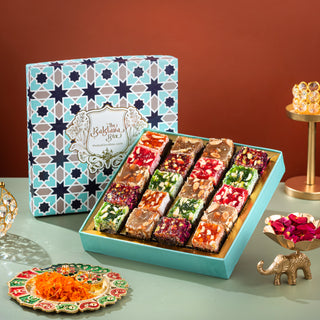 Blue Imperial Assorted Turkish Delight Sweets Box 1Kg