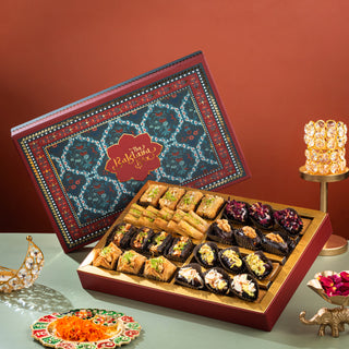 Rajwada Assorted Baklava & Stuffed Dates Box