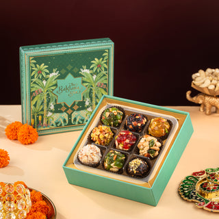 Emerald Assorted Indian Fusion Laddu Box