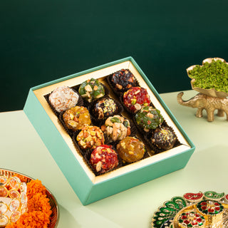 Emerald Assorted Indian Fusion Laddu Box