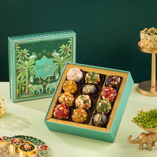Emerald Assorted Indian Fusion Laddu Box