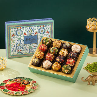 Mandala Assorted Indian Fusion Laddu Box