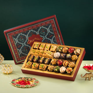 Rajwada Assorted Baklava & Indian Fusion Sweets Box