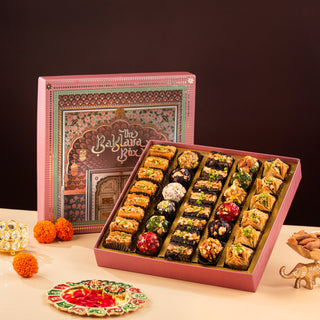 Jaipur Assorted Baklava & Indian Fusion Laddu Box 750g
