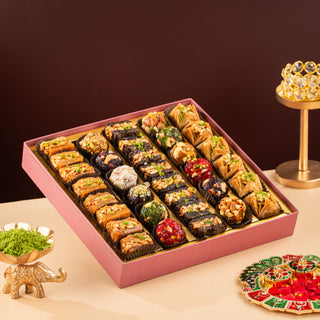 Jaipur Assorted Baklava & Indian Fusion Laddu Box 750g