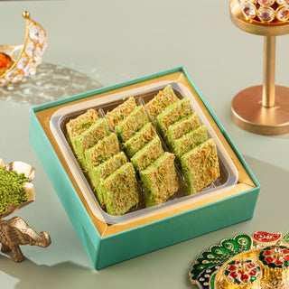 Noor Assorted Pistachio Kunafa Barfi
