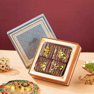 Noor Assorted Pistachio Kunafa Brownie Box
