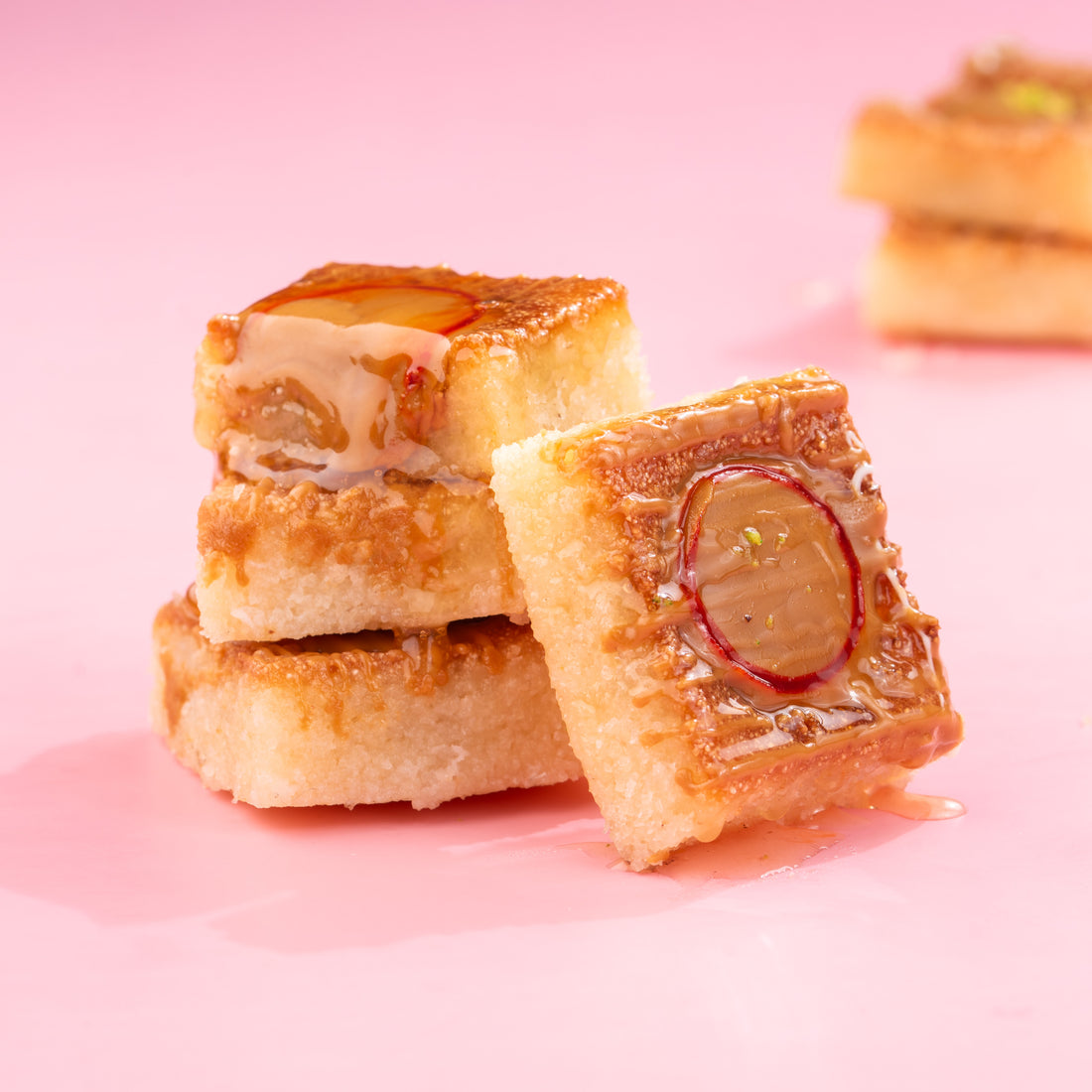 Biscoff Basbousa