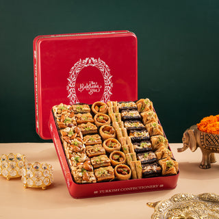 Ruby Tin Assorted Baklava Sweets Box 1Kg