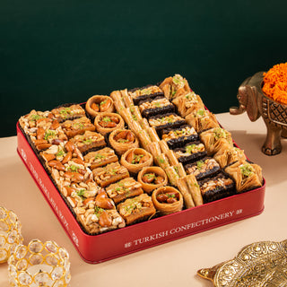 Ruby Tin Assorted Baklava Sweets Box 1Kg