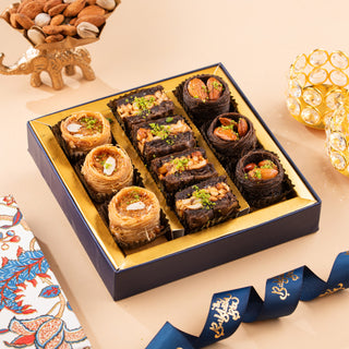 Regalia Assorted Chocolate Baklava Sweets Box 250g