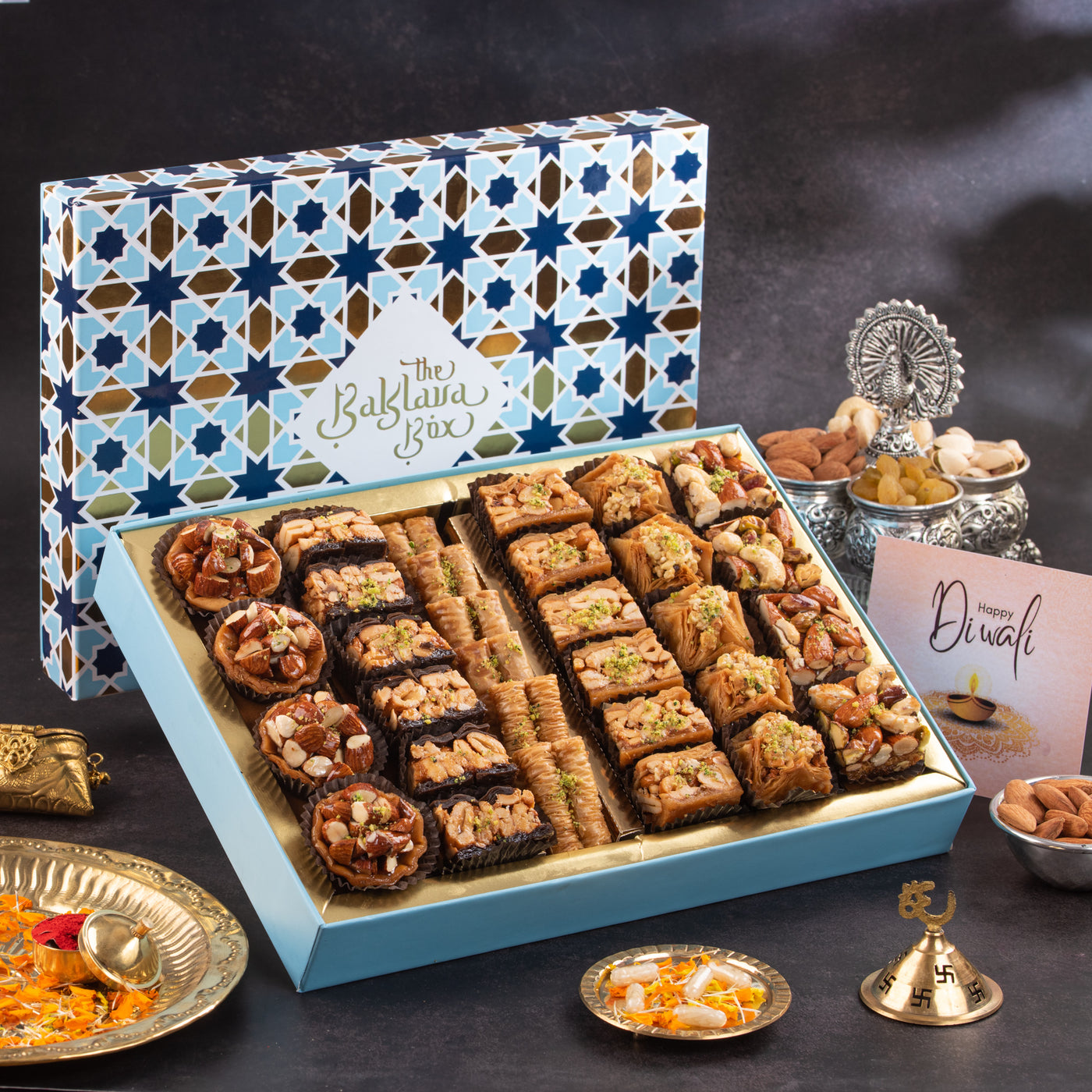 Heritage Assorted Baklava Diwali Gift Box THE BAKLAVA BOX