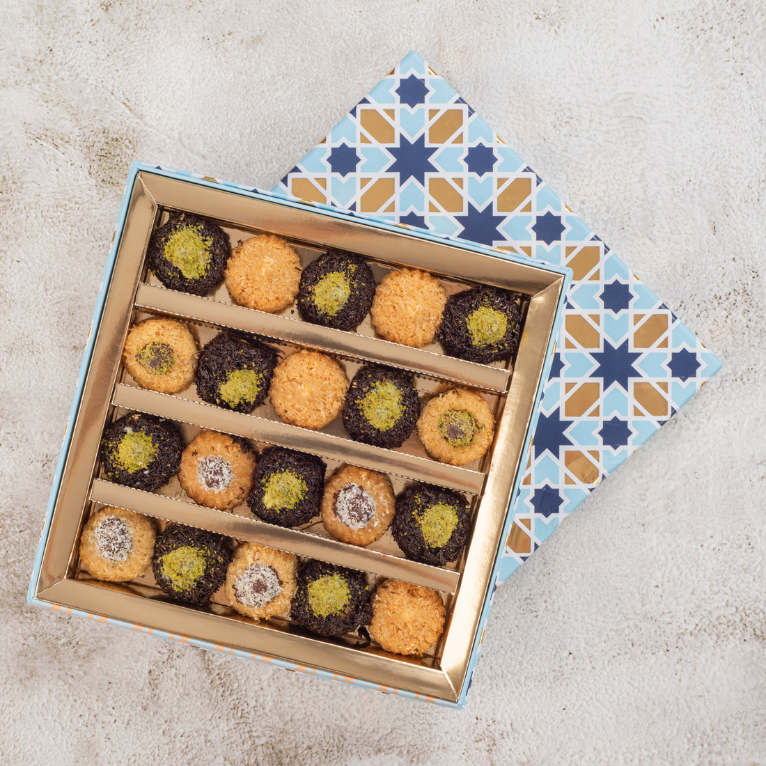 Kunafa Modak Collection 4 Varities of Modak Sweet 500 Gms