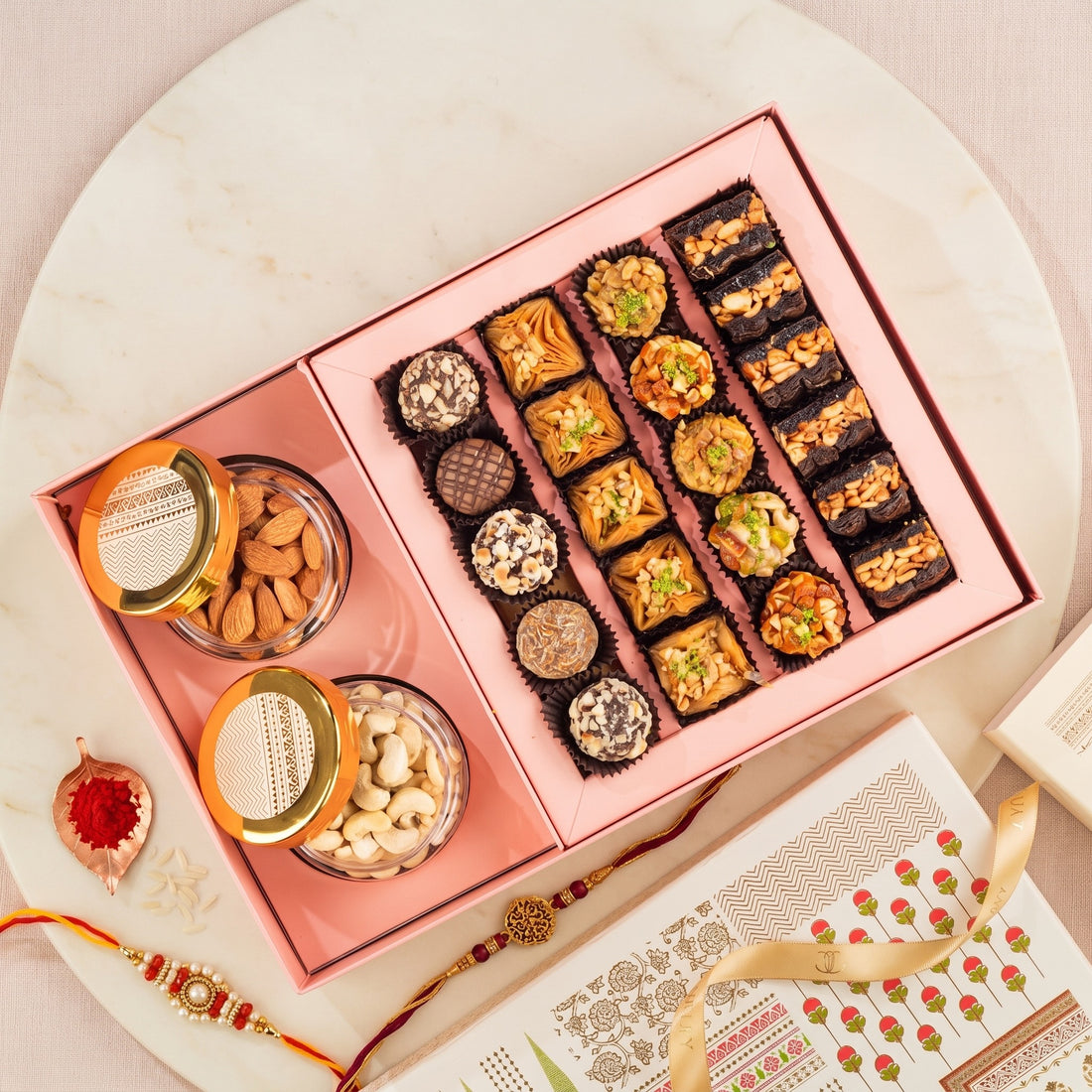 Motif Assorted Baklava & Mixed-Dryfruit Box