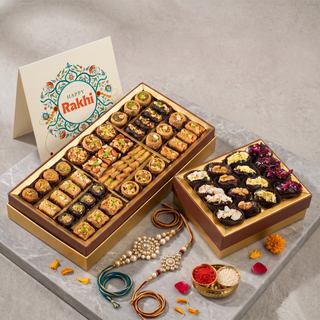 Rakhi Signature Hamper with Baklava & Stuffed Dates (1.5kg)