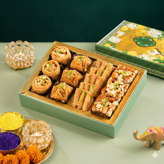 Kusum Assorted Baklava Holi Sweets Box 350g