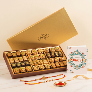 Sunheri Assorted Baklava Box 1kg | Rakhi Collection