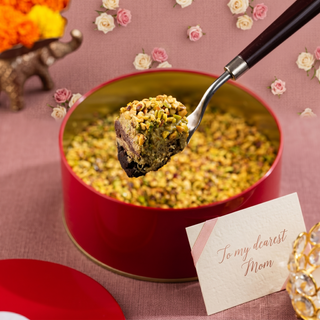 Pistachio Kunafa Fudge Tin — Mother's Day Edition