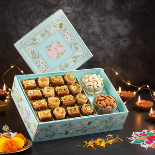 Pushp Assorted Baklava & Dryfruit Hamper Box