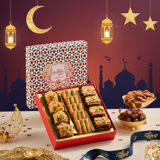 Red Imperial Assorted Baklava Sweets Box 250g