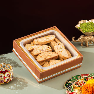 Noor Assorted Pistachio Biscotti Box