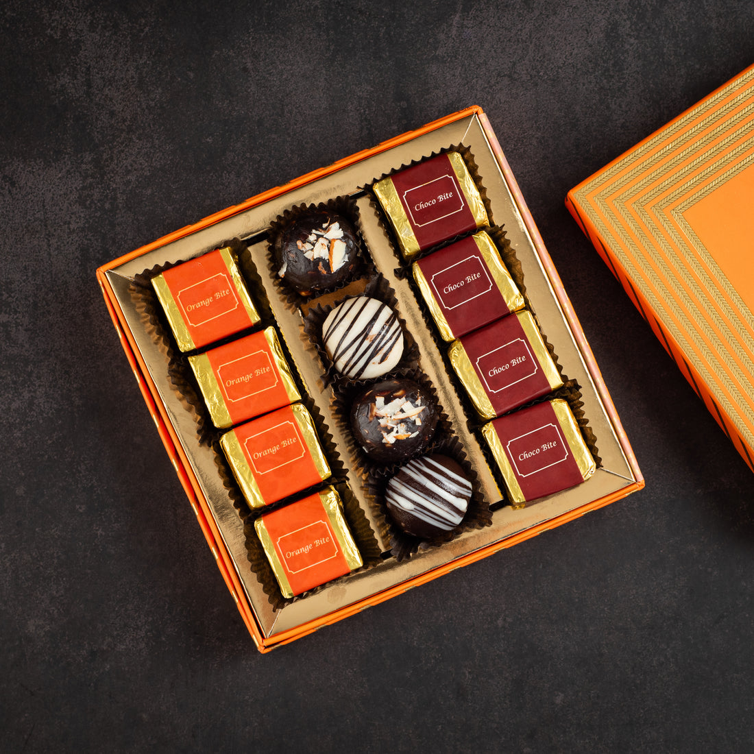 The Orange Delight – Indian Fusion Laddu & Bite 250g