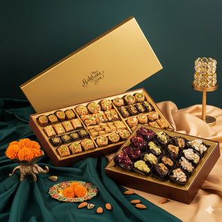 Sunheri Assorted Baklava & Stuffed Dates Hamper Box 1.5kg