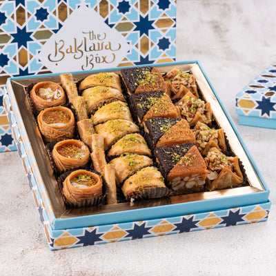 Assorted Turkish baklava 600gms - THE BAKLAVA BOX
