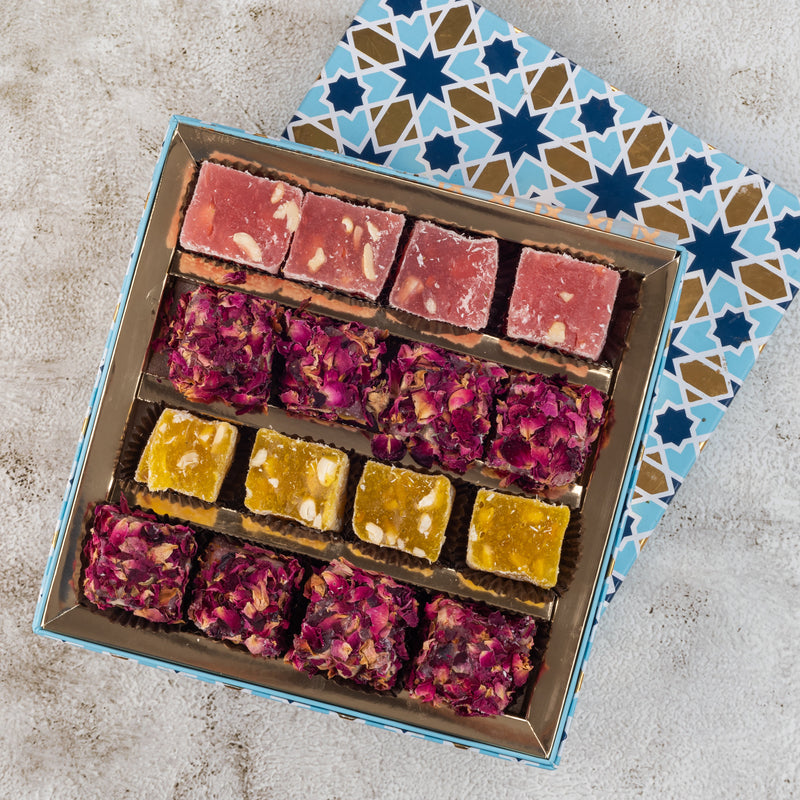 Assorted Turkish Delight 1kg - THE BAKLAVA BOX