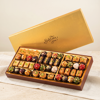 Sunheri assorted baklava and Indian fusion sweets box 1kg