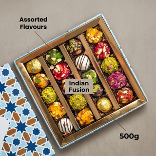 Assorted Indian Fusion Sweets, what is inside