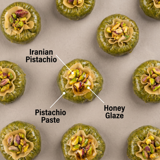 Pistachio Ring Baklava, what is inside