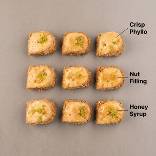 Rosebud Baklava, what is inside