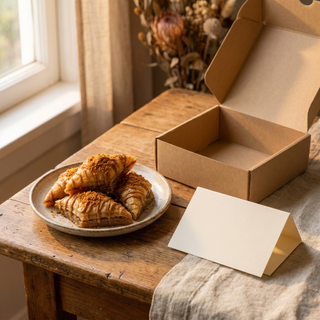 Biscoff Baklava, gift styled