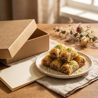 Kitta Baklava, gift styled