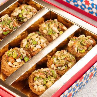 Mixed Dry Fruit Tart Kunafa - THE BAKLAVA BOX
