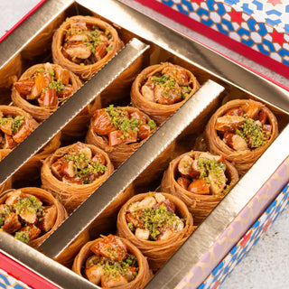 Oshe Bul Bul Almond baklava (Nest baklava) - THE BAKLAVA BOX